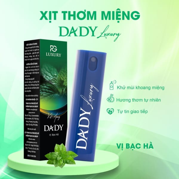 XỊT THƠM MIỆNG DADY